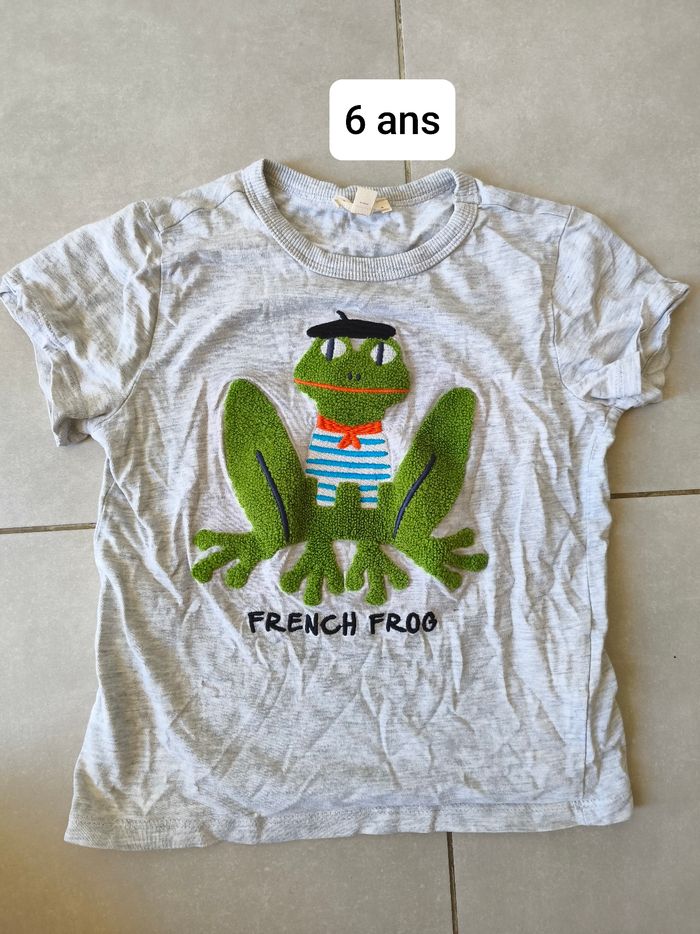 T-shirt manche courte french frog