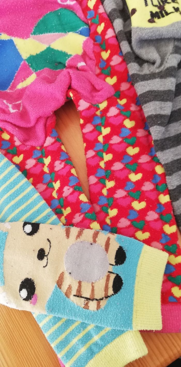 Lot de 3 leggings/ collant sans pied - photo numéro 6