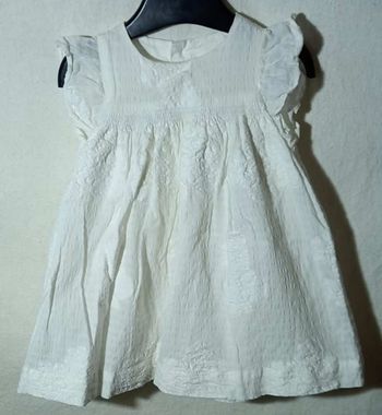 robe blanche Monoprix Premium