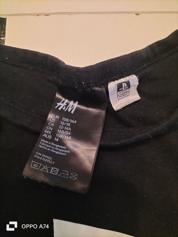 Garçon 12/14 ans 🩵 T-shirt H&M - photo numéro 5