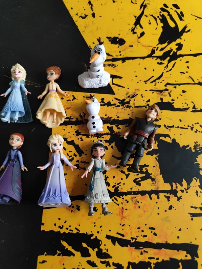 Lot figurines reine des neiges - photo numéro 3
