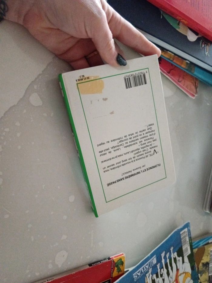 Livre Florence et l'infirmière sans passe collection ancienne bibliothèque verte - photo numéro 3