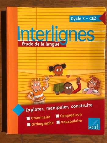 Interlignes Français CE2 - Manuel de l’élève - éditions SED