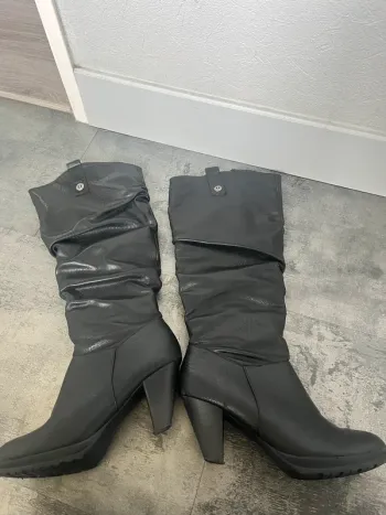 bottes haute à talon