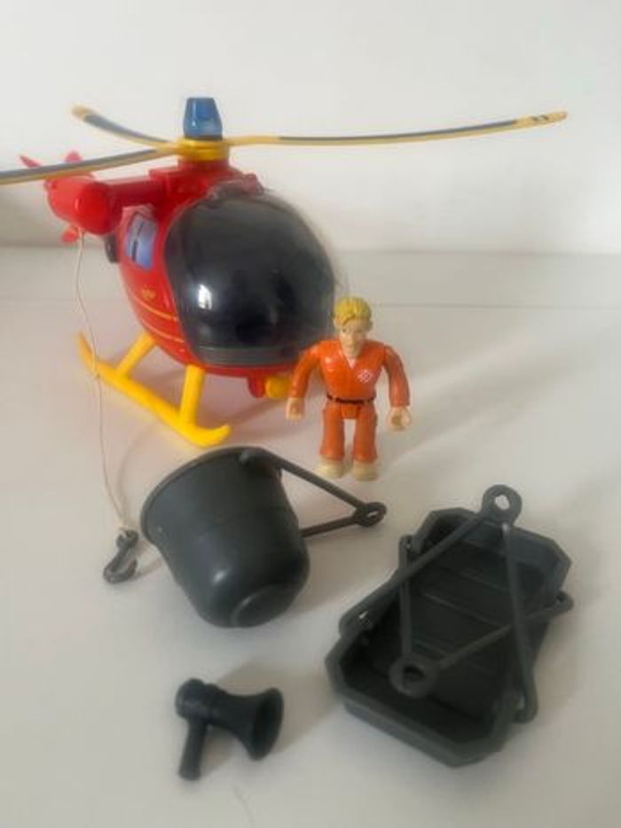 Hélicoptère Sam le pompier et son personnage