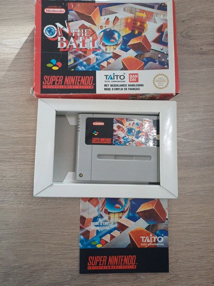 On The Ball Nintendo Snes (Super Nintendo)