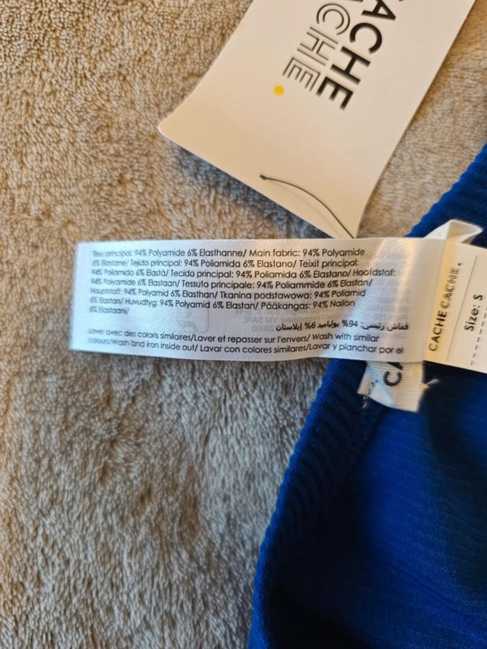 Tee-shirt maille légère Cache Cache Taille S - photo numéro 4