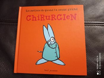Livre enfant Chirurgien, éditions Seuil Jeunesse