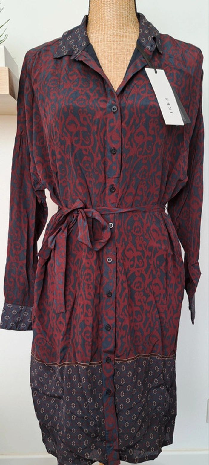 Robe chemise imprimée IKKS - photo numéro 6