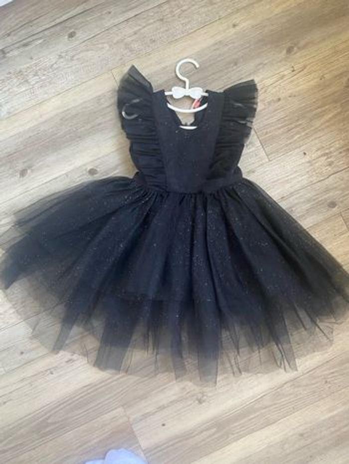 Robe créateur tulle paillette fête ou cérémonie 3 ans