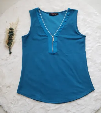 Debardeur bleue été
