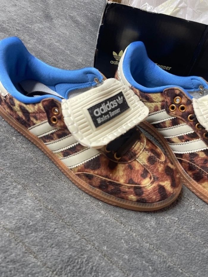 Adidas Sanba OG Bleu Leopard 36 - photo numéro 2
