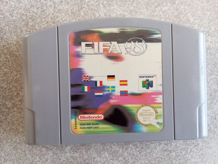 Jeu nintendo 64 - fifa 98