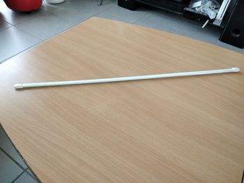 Tringle plate extensible rideaux