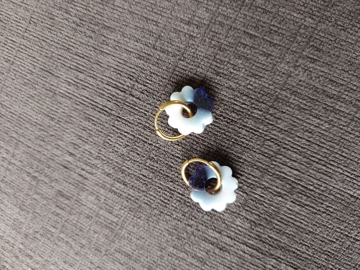 Lot boucles d'oreilles résine - photo numéro 8