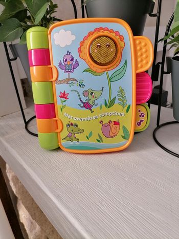 Livre enchanté vtech des babys