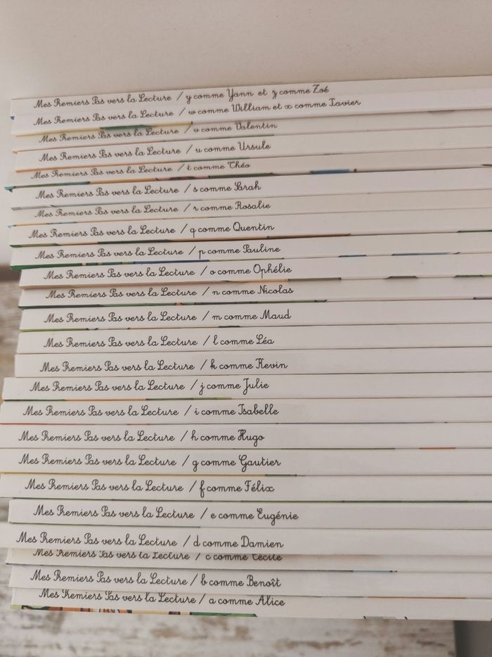 Livres de A à Z - photo numéro 2