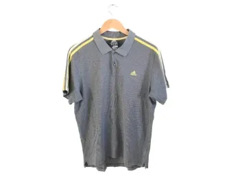 C65 polo gris Adidas L