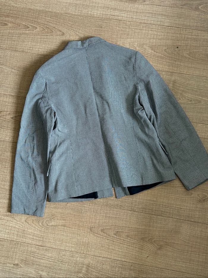 Blazer vichy noir et blanc La City taille 3 jamais porté - photo numéro 9