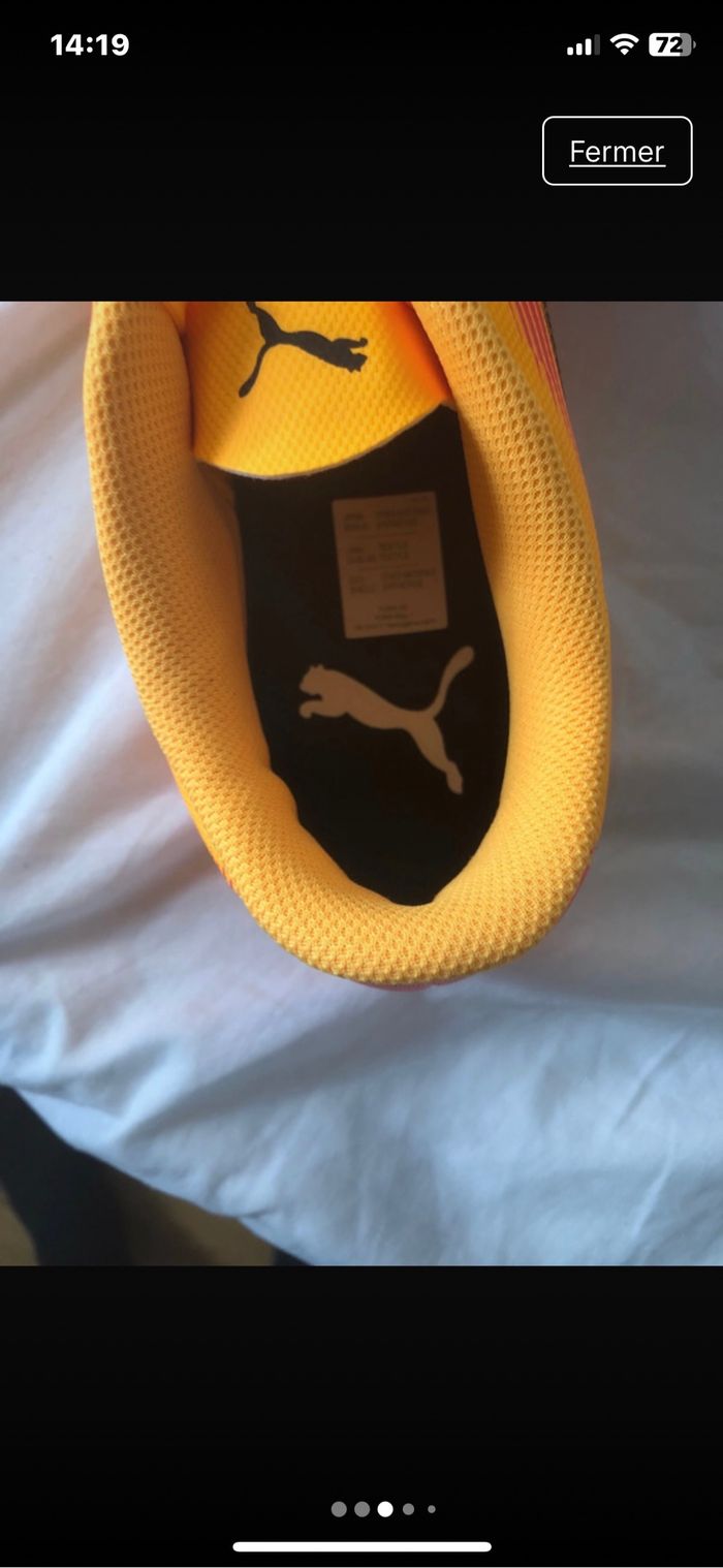 Chaussures de football puma play 43 neuf jamais porté - photo numéro 3