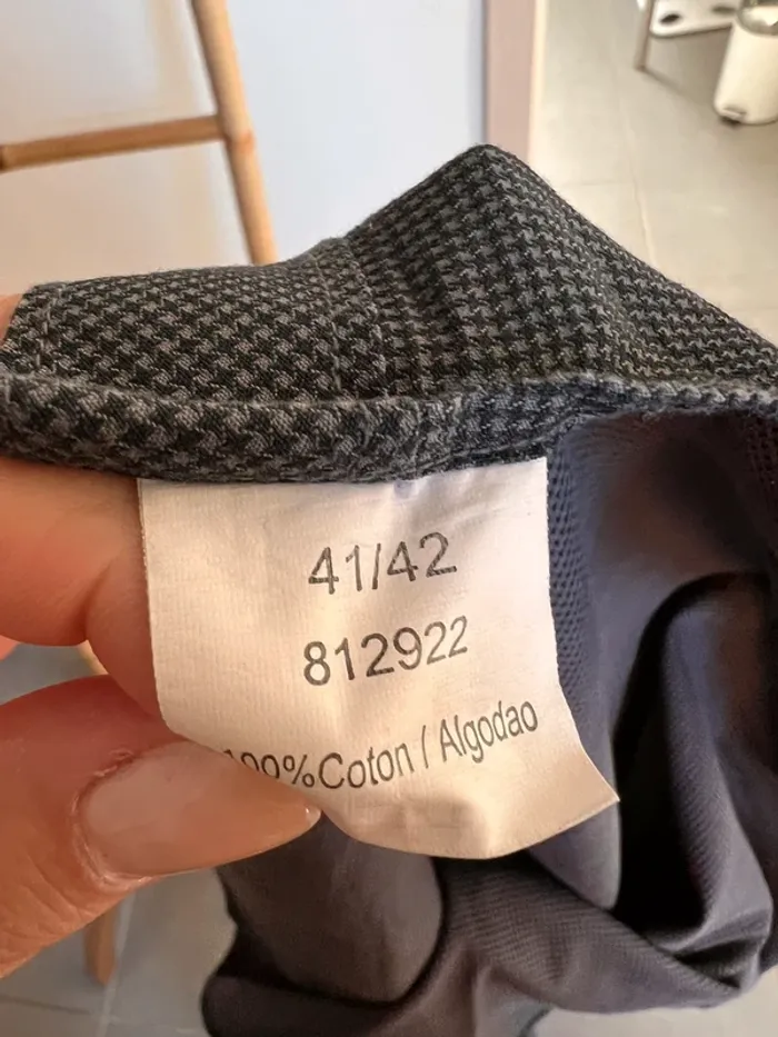 Chemise à carreau noir et gris - photo numéro 6