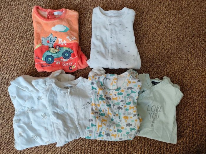 Lot de 6 pyjamas