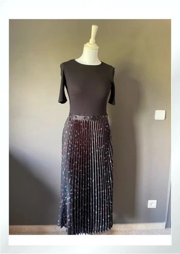Robe plissée Maje