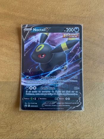 Carte Pokemon Noctali V Promotionnelle