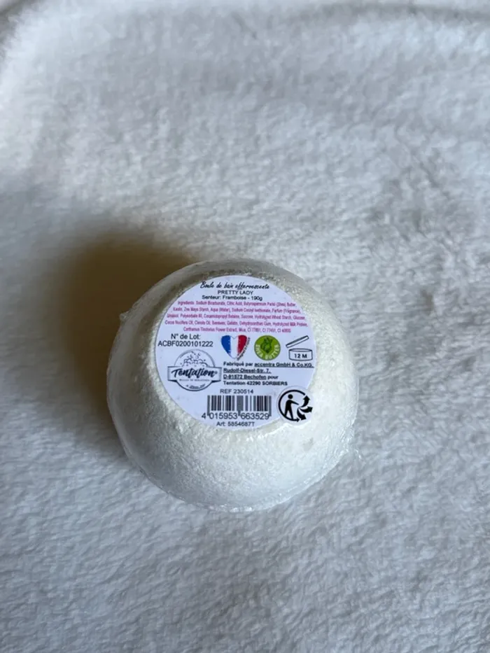 Bombe de bain framboise - photo numéro 2