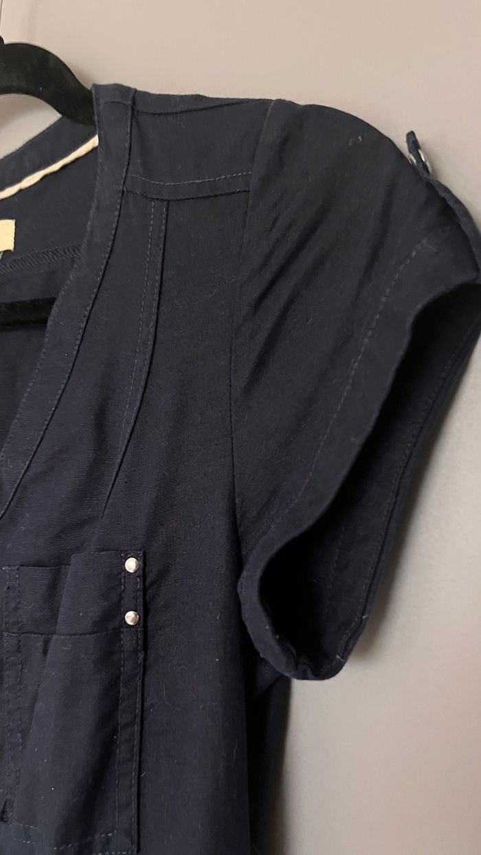 Robe Cache Cache T36 bleue marine - photo numéro 4