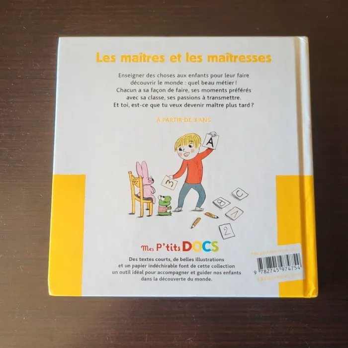 Mes ptits docs - Les maîtres et les maîtresses - photo numéro 2