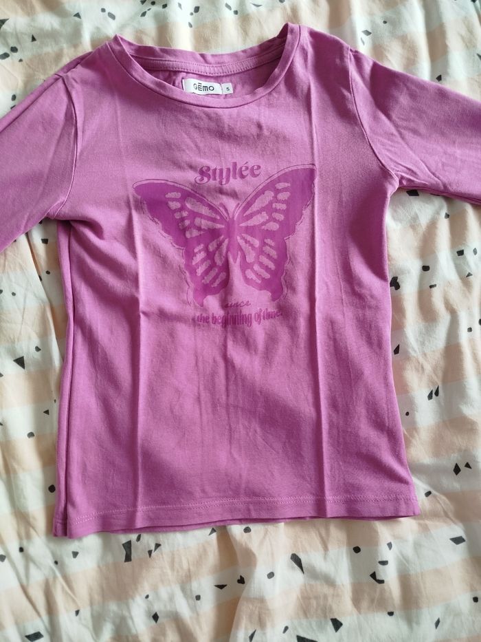 Tee shirt manches longues 5 ans