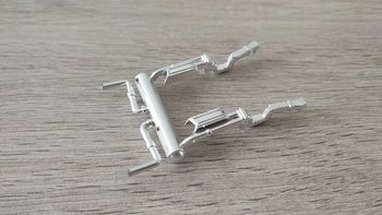 Ligne échappement pièce détachée miniature Porsche 356 B 1961 Burago BBurago 1/18 1/18e 1/18ème #B68