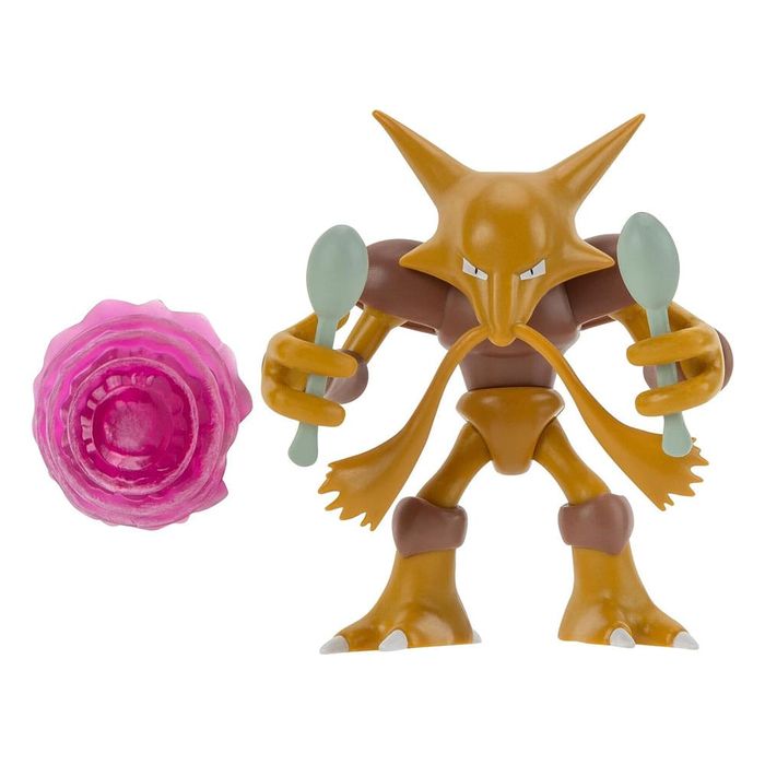 Alakazam Figurine Battle Feature Figure Deluxe Action Pokémon - photo numéro 4