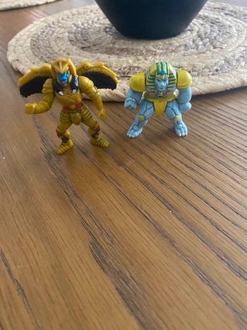 2 figurines Power ranger