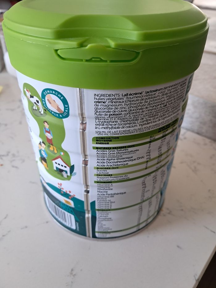 Lait 1er age - photo numéro 2
