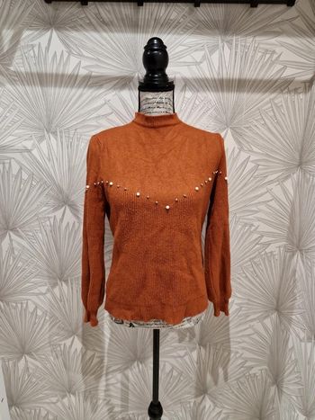 Joli pull avec perles Shein taille 38