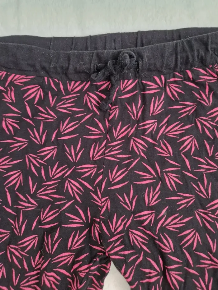 🌿 Pantalon style jogging - Noir et Rose -  Taille M - 9th Avenue 🌿 - photo numéro 5