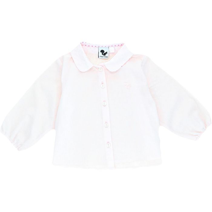 Blouse à manches longues 6 mois en coton bio Risu Risu