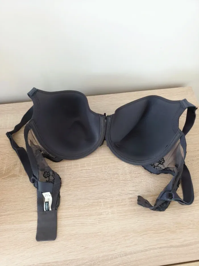 Soutien gorge Darjeeling voile et dentelle 2 bas assortis disponibles - photo numéro 5