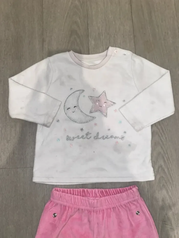 Pyjama 2 pièces 12/18mois 86cm - photo numéro 2