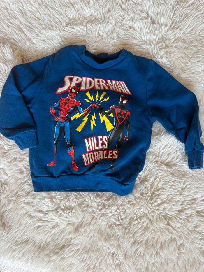Pull Spiderman garçon