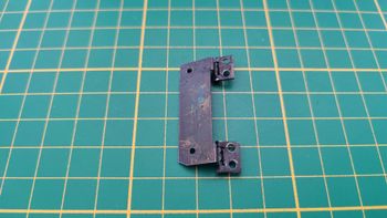 Charnière portière AV droite 56-1 numéro 56 n°56 pièce détachée Citroën 2CV 2 CV Charleston 1/8 1:8