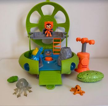 Lot octonauts octocapsule octoalerte en français et midnight zone en anglais 