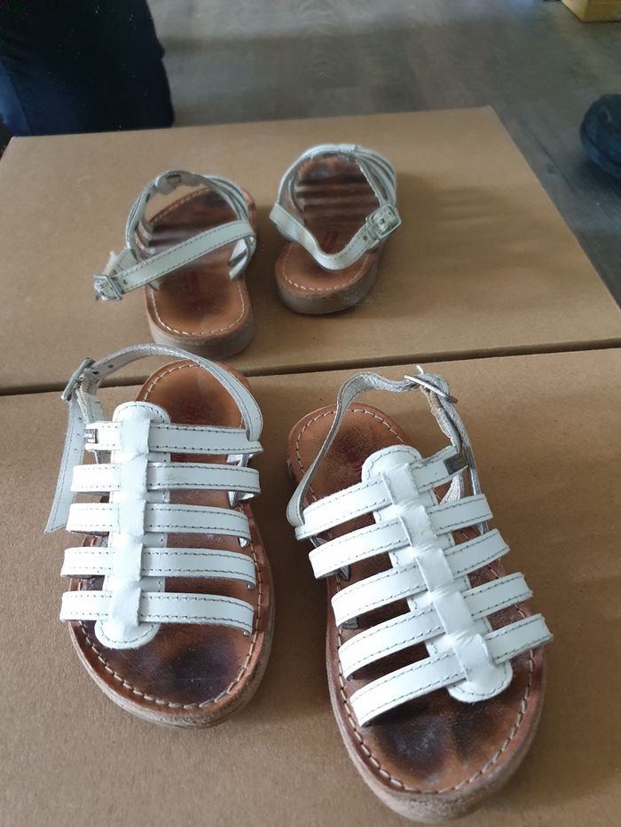 Sandales les tropeziennes pointure 24 - photo numéro 2