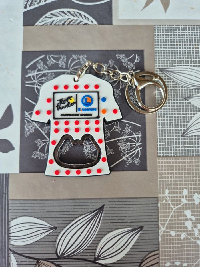 Porte clé decapsuleur tour de france