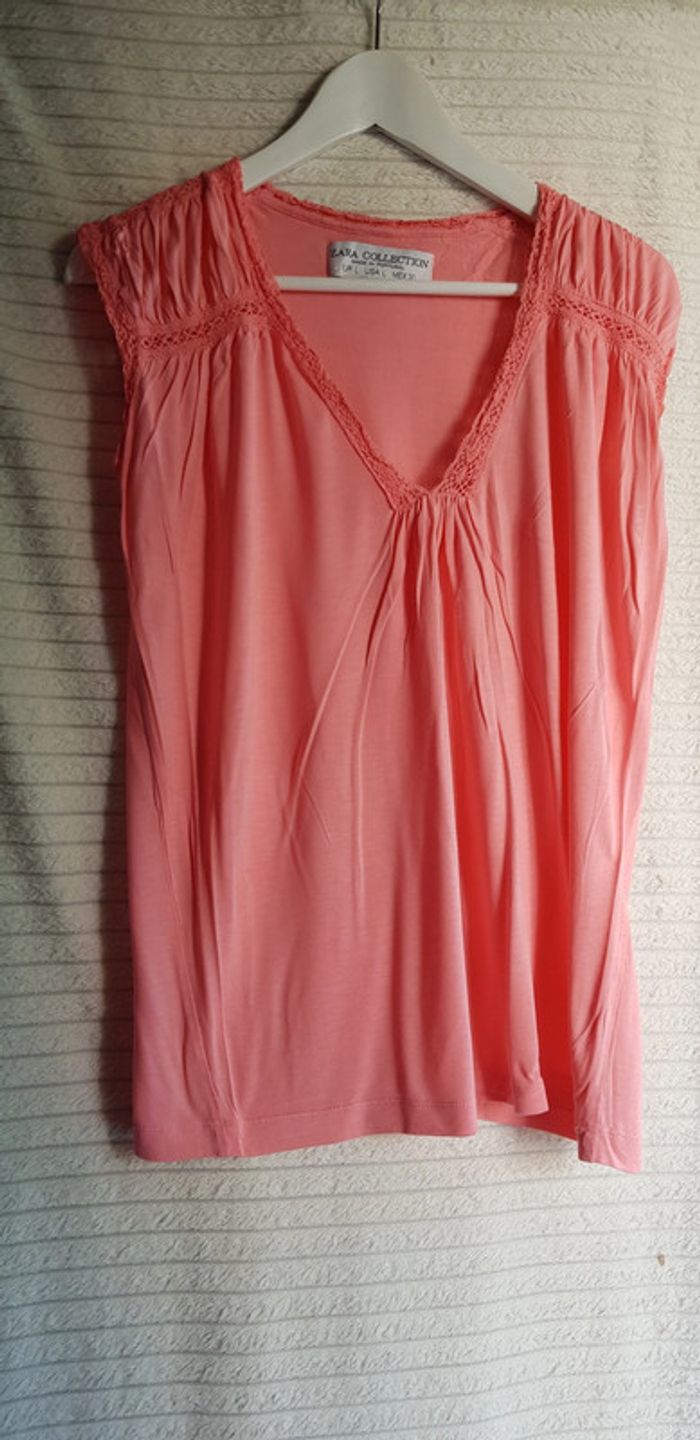 T-shirt rose Zara