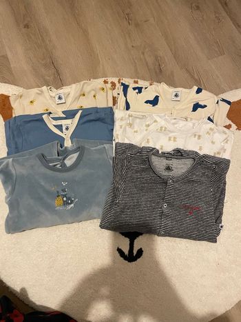Lot de 6 pyjamas 
