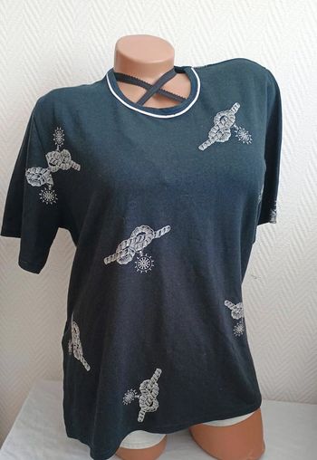 Haut t-shirt femme taille L lea kimbell