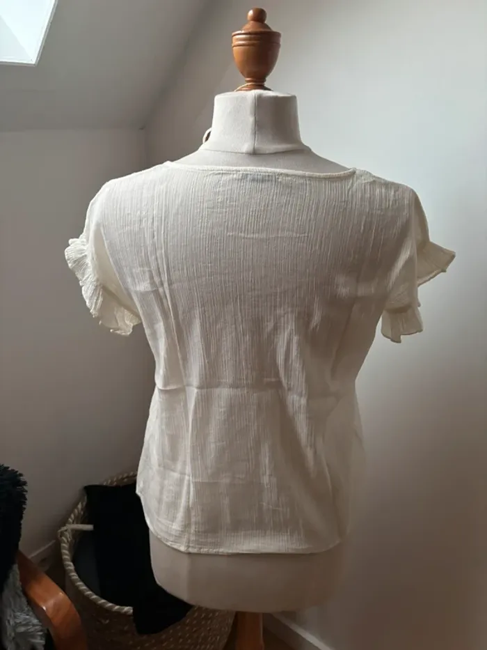 🌼 super blouse en gaz coton très léger - Émile & Ida - T36 - photo numéro 6